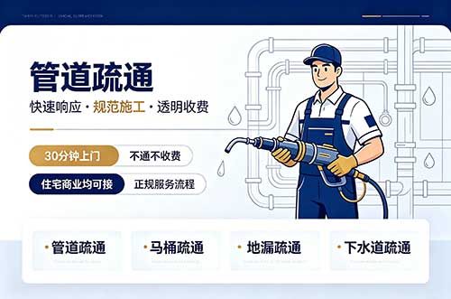 莱阳管道疏通