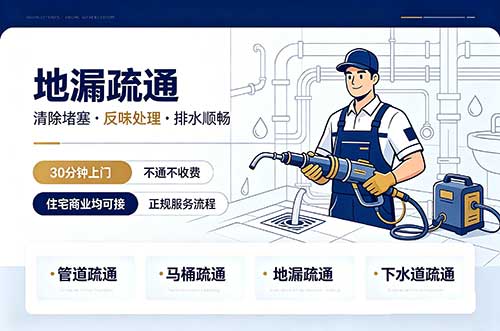 莱阳地漏疏通